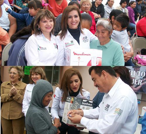 Con brigada médica, celebran Día Internacional de la Mujer